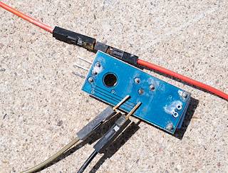 2025 March Corrosion and Rust on an SW-420 Vibration Sensor and Wiring